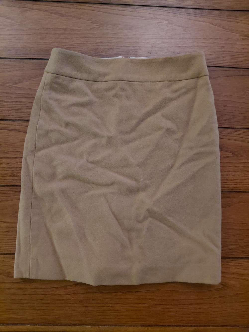 J. Crew Camel Pencil Skirt